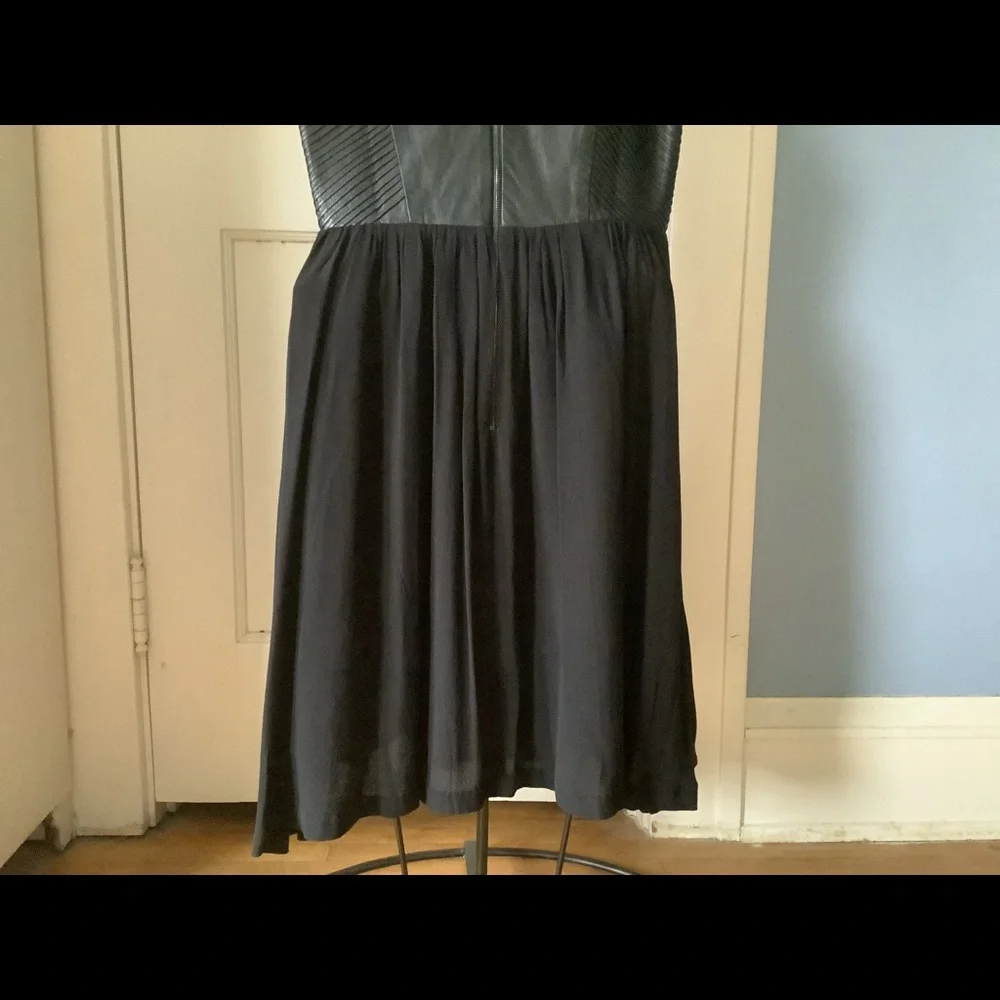 Anthropologie The Line and Dot Leather Top Dress - Picture 11 of 12